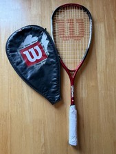 Wilson Ultra Graphite Ti Squash Racket Red Silver