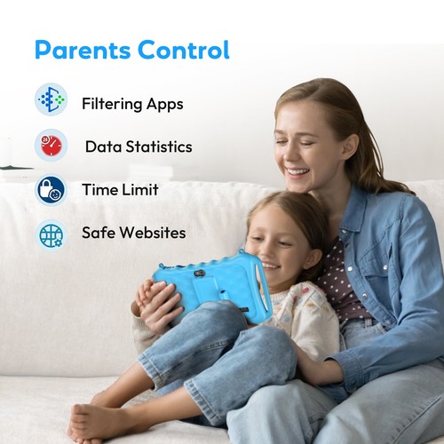 2025 New Android 14 Kids Tablet 8GB+64GB 10.1inch Parental Control Widevine L1 - Picture 20 of 30