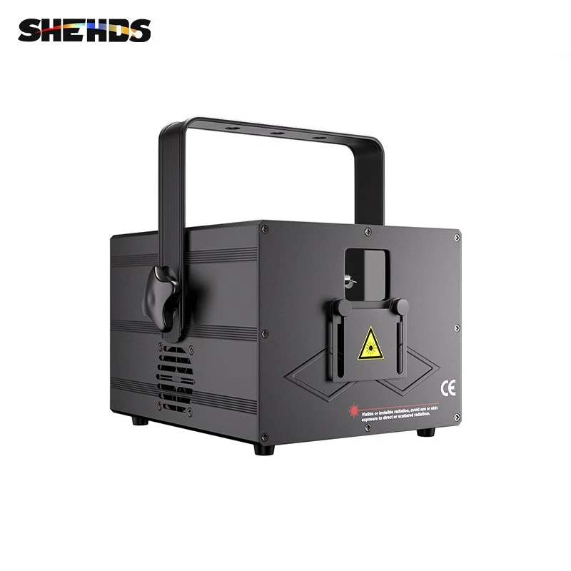 APP Remote DMX Projector 3W ILDA 2D 3D Animation Laser RGB Full Color Disco - Image 3 of 4