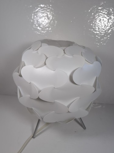 Vintage IKEA Fillsta White Table Lamp Gunner Jensen MCM Atomic Retired!! - Picture 7 of 14