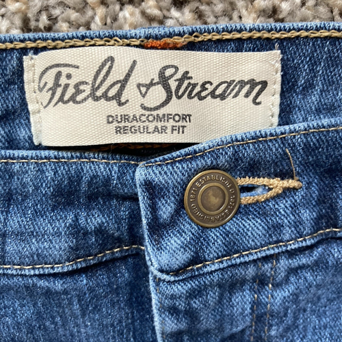 Field & Stream Jeans Herren 36x32 Duracomfort Regular Fit Medium Wash Baumwolle - Bild 3 von 12