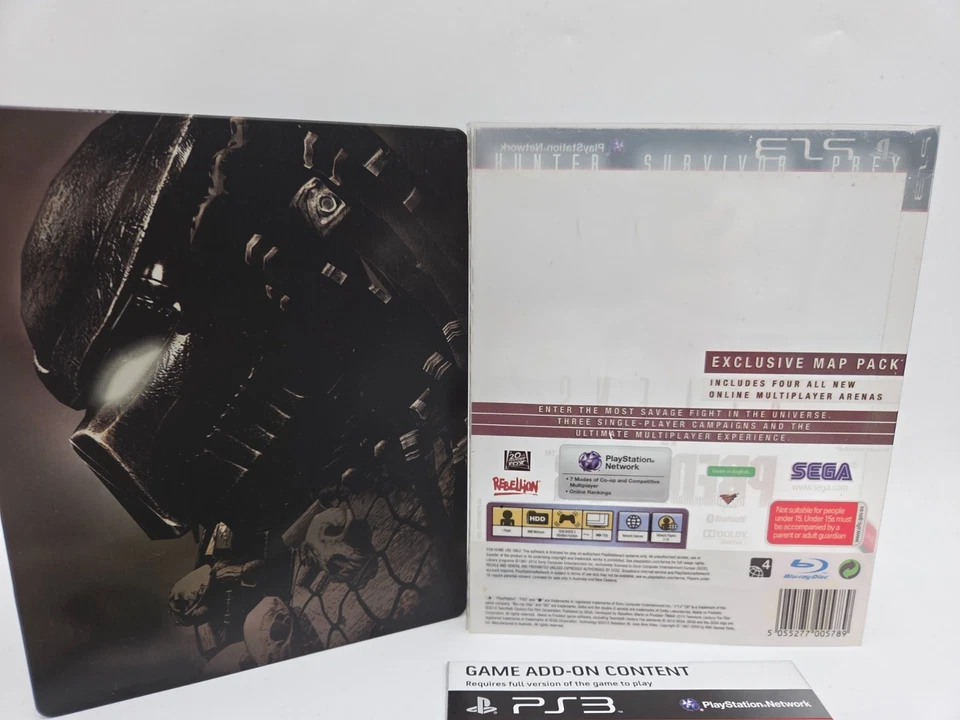 Aliens VS Predator PS3 Collectors SteelBook Edition Sony PlayStation 3 Game - Image 2 of 4