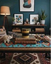 Vintage Asian Burmanese Lacquer Betel Woven Bamboo Box With Lid And 2 Bowls