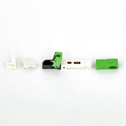 50 Pièces SC  Connecteur  Connecteur  à Fibre Optique Connec6774 - Afbeelding 2 van 10