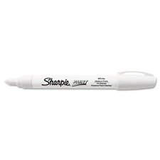 Sanford 35558 Sharpie Oil-Based Paint Marker, 1 Count (Pack of 1), White