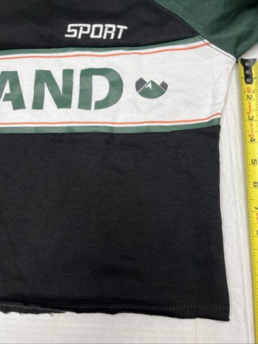 Croker Green & Black Cropped Juniors Hoodie - Ireland Irish Size 10 - New NWT A8 - Picture 8 of 9