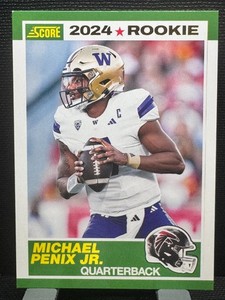 2024 Score - 35th Anniversary Rookie Michael Penix Jr. #7 (RC) GOLD 