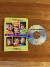 The Rules of Attraction (2002) DVD & Art NO CASE Comedy James Van Der Beek