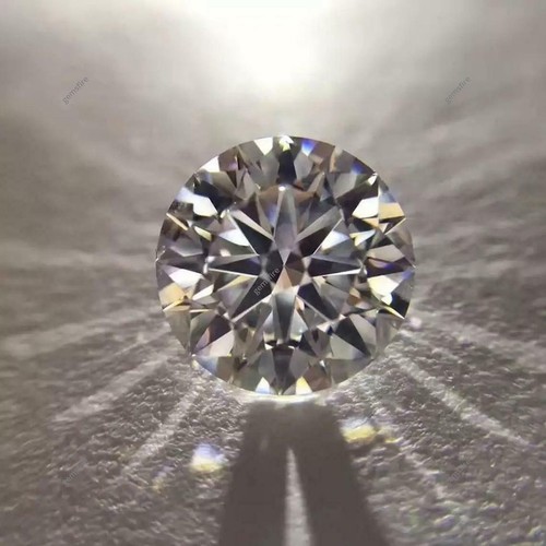 Diamante cultivado en laboratorio CVD D color VVS1 redondo tamaño 2 mm piedra preciosa suelta CERTIFICADA - Imagen 8 de 11