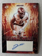 2024 PANINI PHOENIX PHOENICIAN ROOKIE PENMANSHIP AUTOS JARED VERSE AUTO
