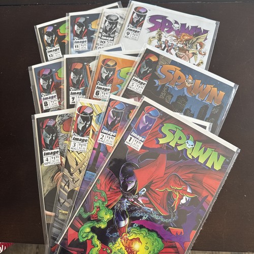 SPAWN-Image Comics - Issues 1-12 - #1 2 3 4 5 6 7 8 9 10 11 12 -Mcfarlane- VF/NM