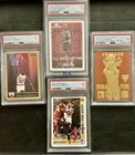 ‼️🔥👀Michael Jordan Chicago Bulls PSA Graded 4 CARD LOT 💎🥶🧐