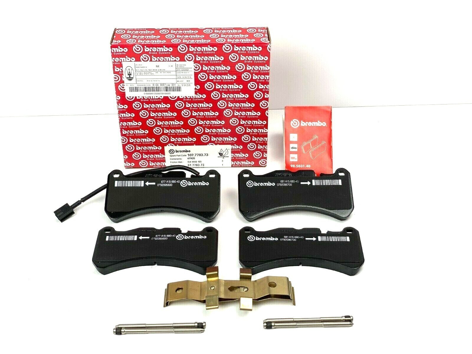 Maserati Ghibli 2014-2019 Front Brake pad
