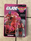 GI JOE SUPER7 REACTION+ NINJA FORCE SNAKE EYES O-RING FIGURE MOC Target