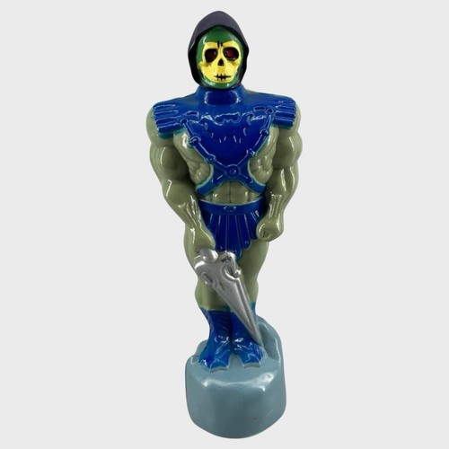 MOTU Skeletor Bubble Bath Soakie Shampoo Bottle He-Man Mattel Vintage (1983)