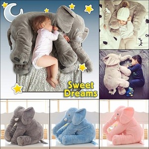 Big-Large-Grey-Soft-Elephant-Plush-Toy-Doll-Pillow-Cushion-Stuffed-Animal-Gifts