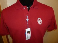 Southern Tide Sz S Skipjack Polo Red Short Sleeve Shirt Oklahoma Sooners OU New