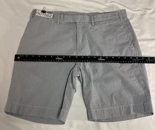 Polo Ralph Lauren Shorts Men 34 Blue Preppy Seersucker 381 Bleecker Suffield Fit - Picture 19 of 23