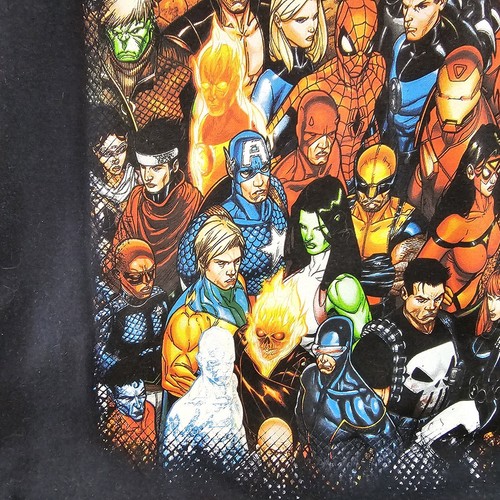 Marvel Comics Vintage T-Shirts Spider-Man X-Men Infinity War Hulk Men’s Large - Picture 9 of 16