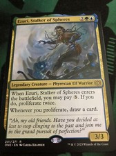 MTG Ezuri, Stalker of Spheres Phyrexia: All Will Be One 201/271 Regular Rare
