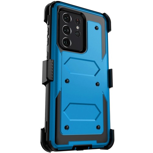 Funda/Protector de Pantalla con Clip de Cinturón Ultra Resistente para Samsung Galaxy S21/FE/Ultra Resistente - Imagen 39 de 98