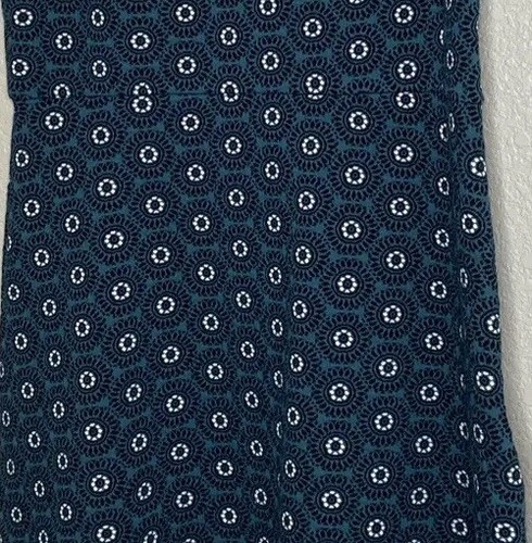 LOFT Sleeveless Knit Dress Size 12 Emerald Green Black Preppy Office Academia - Picture 3 of 13