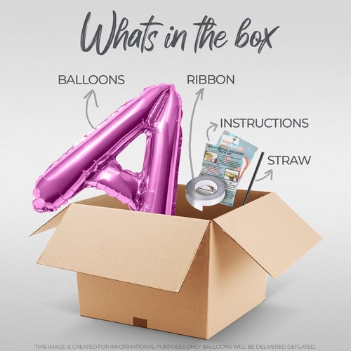 PRETTY IN PINK Letter Balloon Banner - Bachelorette Party Supply Decorations - Bild 5 von 55