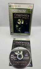 Condemned Criminal Origins (Xbox 360) Greatest Hits CIB Complete w/ Manual MINT