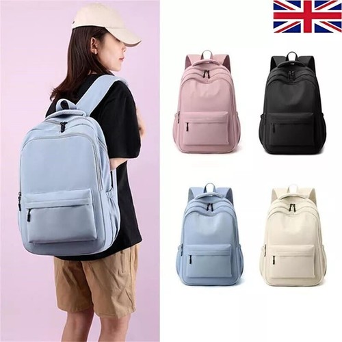 Teenager Backpack School Large Capacity Travel Shoulder Bag Girl Light weight - Picture 2 of 24