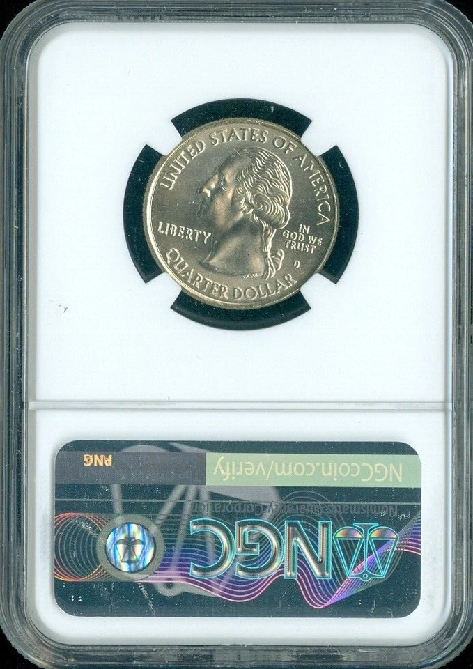 2009-D Northern Marianas Quarter NGC MS66 Auction - Image 2 of 2