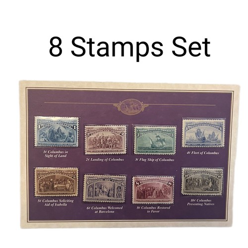 1893 America’s First Commemorative Stamps From The Colombian Exposition Issue - Picture 2 of 6