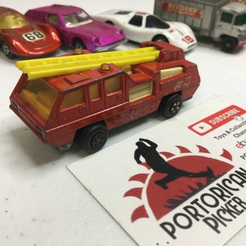 1975 MATCHBOX SUPERFAST #22 RED BLAZE BUSTER TRUCK 1/64 ENGLAND - Picture 1 of 6