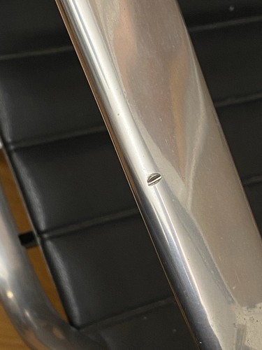 Eames For Herman Miller 1960s 1st Gen. Aluminum Group Ribbed Lounge Chair w/arms - Picture 7 of 15
