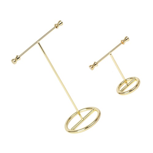 2 Pcs Jewelry Display Stand Holder Baby Earrings Rack Desktop Adornment