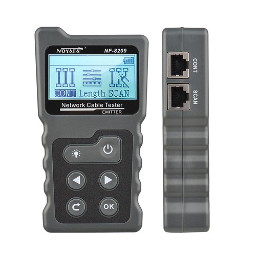 NF-8209 Multifunktional LCD-Netzwerkkabeltester Wire Tracker PoE Checker Q4W8 - Bild 4 von 13