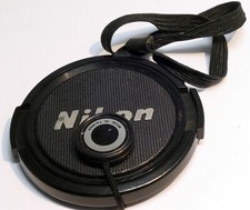 Nikon 52mm lens front cap made in Japan used genuine OEM for 50mm f1.4 f1.8