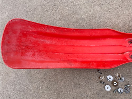 1983 Honda CR250R CR250 CR 250 Front Fender Mud Guard Hardware Original - Picture 11 of 11