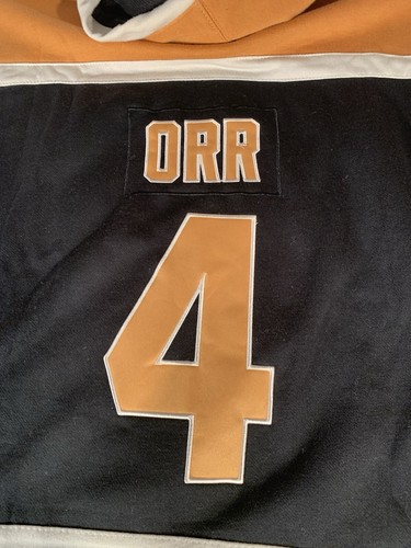 BOBBY ORR Old Time Hockey Bruins Hoodie Herren XL Schnürung - Bild 15 von 18