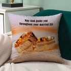 Set of 6 Wedding Pillow Covers for Newlyweds Bride and Groom Gift Ideas