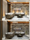 10.39 Inch 5Cct, Uplighting Indoor Floor Can Light, Zoomable
