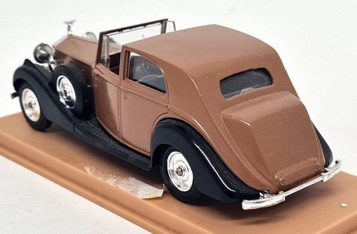 Solido 1/43 - Rolls Royce Coupe Brown / Black 4071 Diecast Model Car - Picture 4 of 4