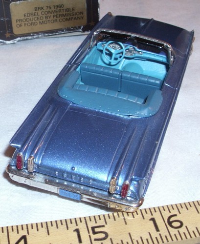 BROOKLIN MODEL 1960 FORD EDSEL CONVERTIBLE 1:43 BRK. 75 BOXED - Picture 4 of 5