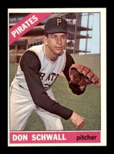 1966 Topps #144 Don Schwall VGEX Pirates 554872