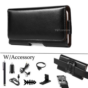Leather-Horizontal-Belt-Clip-Case-Pouch-Cover-Holster-for-iPhone-Samsung-Note-LG