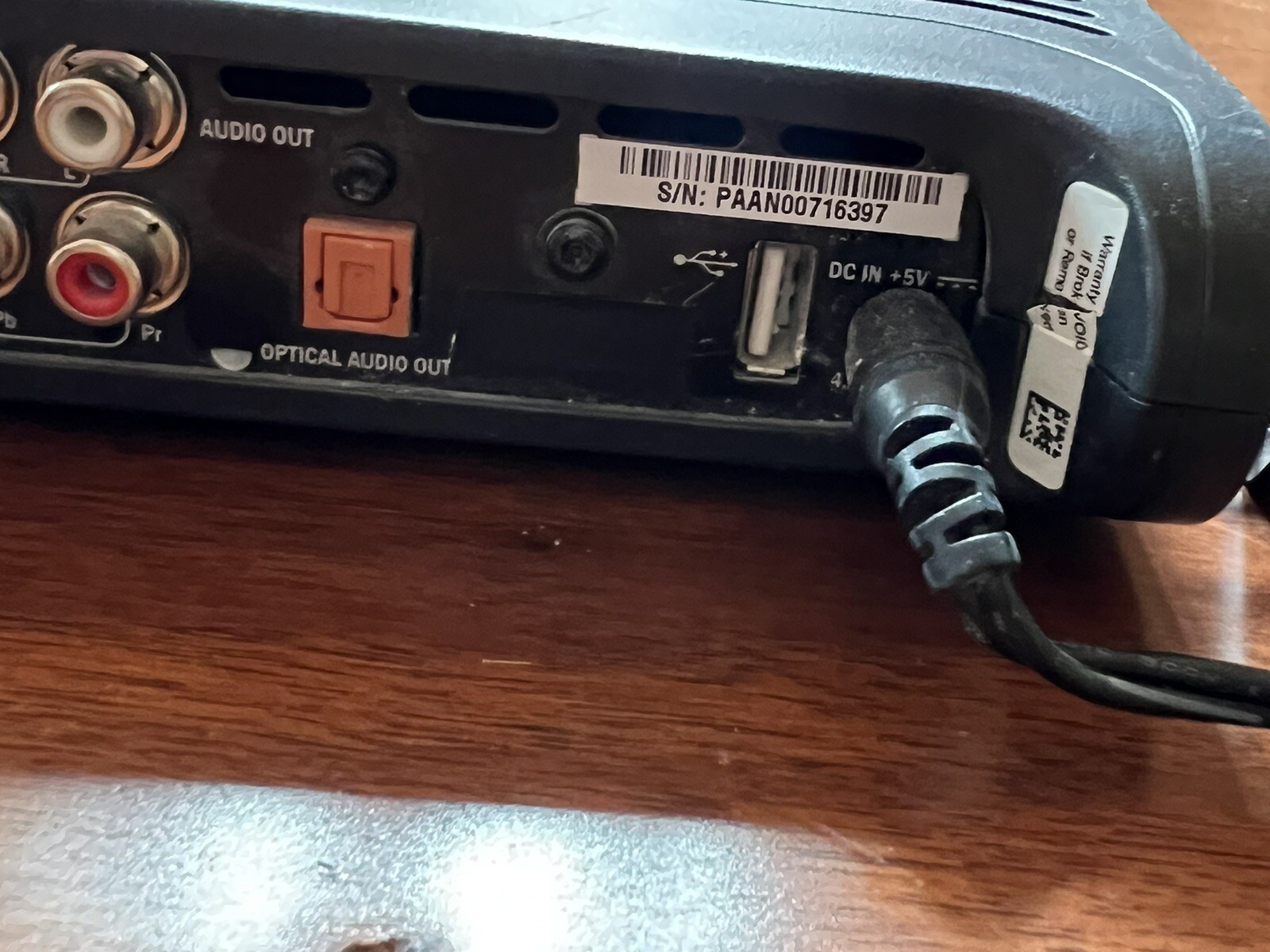 Comcast Cable Box Receiver RNG110 Xfinity Remote AC Power Supply Bundle
