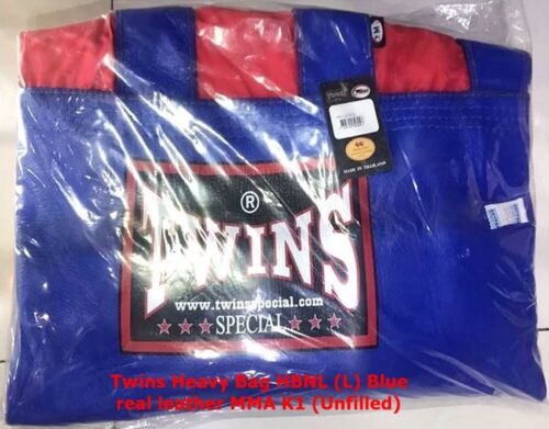 Twins Heavy Punching Bag Boxing Training HBNL Leather MMA (Un-filled) Made in TH - 第 4/12 張圖片