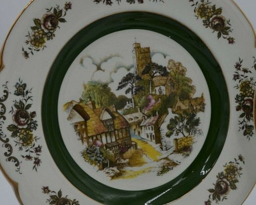 Set of Four Wood and Sons England Ascot Service Plates Decorative - Picture 9 of 12