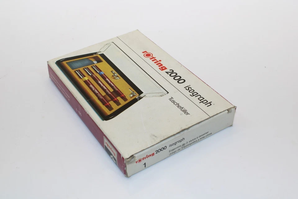 rotring 3er Tuschestifteset isograph 2000, 0.5+ 2x 0.7, C1.25.1 - Bild 3 von 4