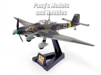 JSI 1/18 JUNKERS ユンカース シュトゥーカ JU 87B-2 STUKA DIVE BOMBER ドイツ 空軍 プラモデル 模型 JSI 60003 - Ju 87 Stuka Display Model, Luftwaffe StG 2 Immelmann