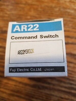 BOX OF 20 *NEW* FUJI AR22G2R BLACK COMMAND SWITCHES